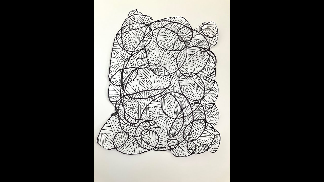 Create Your Own Custom Abstract Coloring Sheet