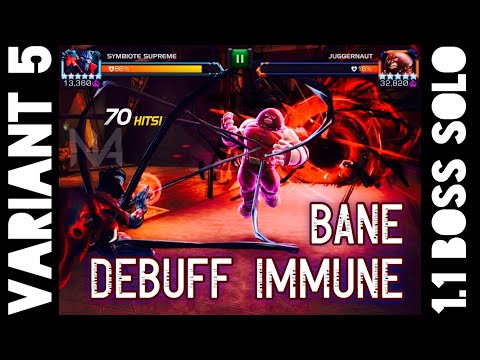 Variant 5 (Blood and Venom) Chapter 1.1 Bane Path and Stark Spidey vs Captain Marvel Boss Solo