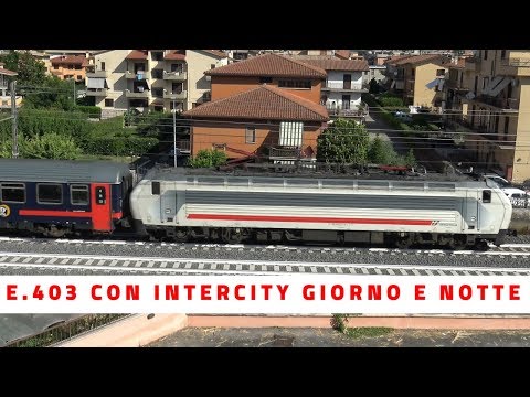 E.403 di Trenitalia con treni Intercity Giorno e Notte