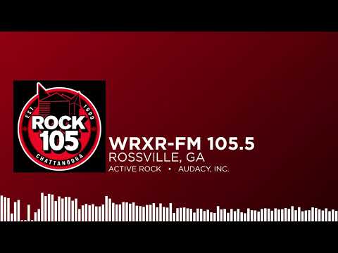 WRXR-FM 105.5 Rossville, GA "Rock 105" Legal ID (PRE-FORMAT SWAP)(5/23/25)
