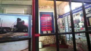 preview picture of video 'Walt Disney Hometown Museum Railroad Exhibit in Marceline, Missouri, USA'