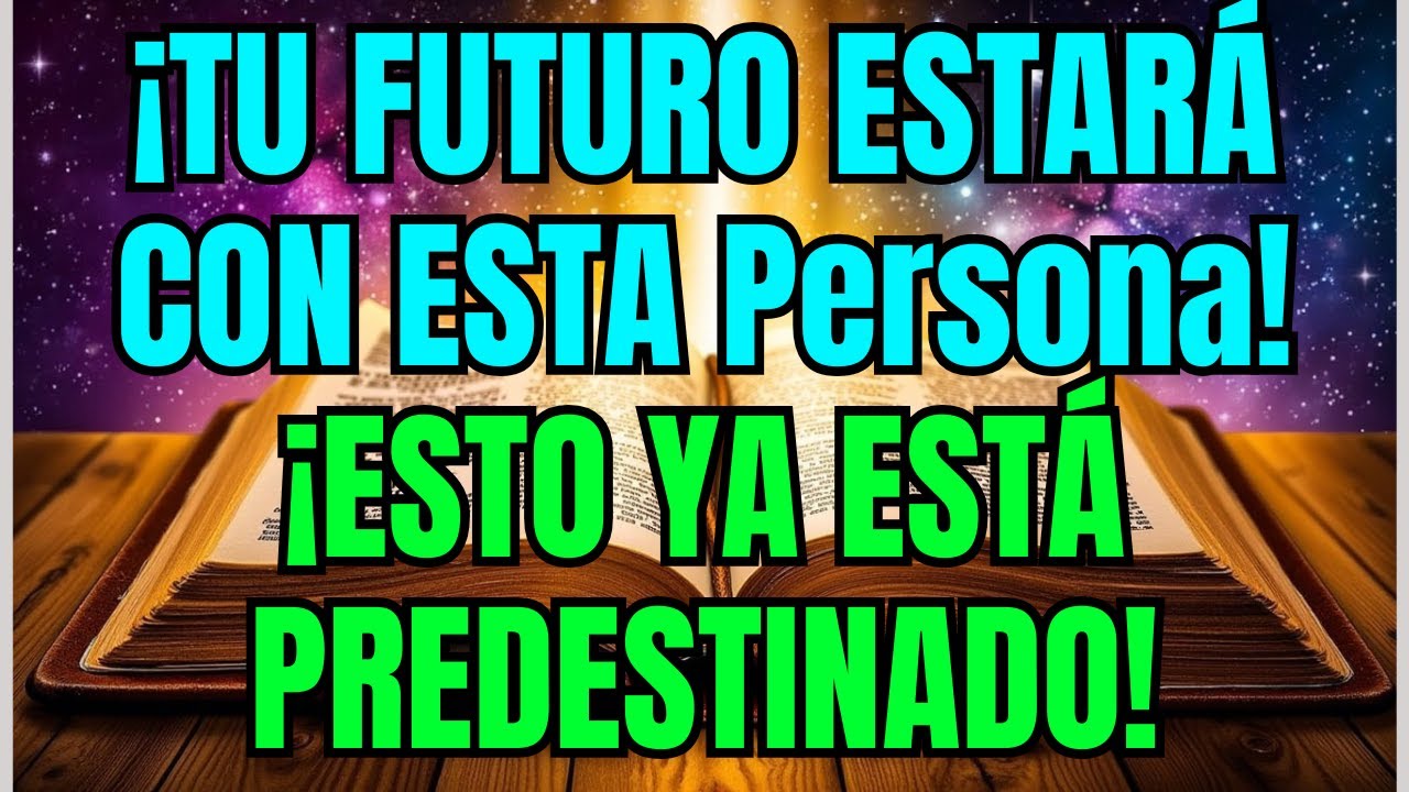 💌 ¡Tu futuro estará con esta persona! ¡Esto ya está predestinado!