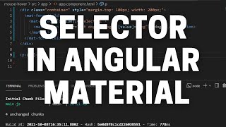 The Select Component in Angular Material Tutorial - Angular Dropdown with Angular Material