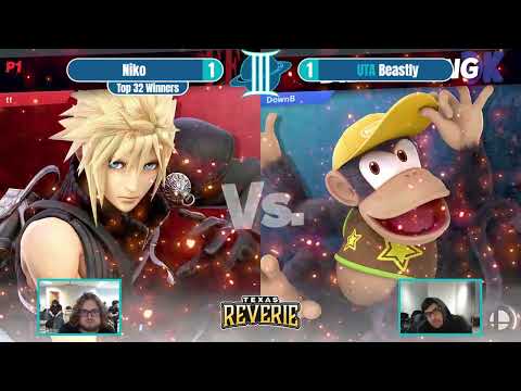 Interstellar 3: Top 32 Winners - Niko (Cloud) vs UTA | Beastly (Diddy Kong)