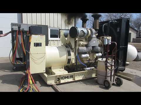 600 kw Kohler / Detroit Diesel Generator SN 610632 Video 1 - Abraham Generator Sales Co.