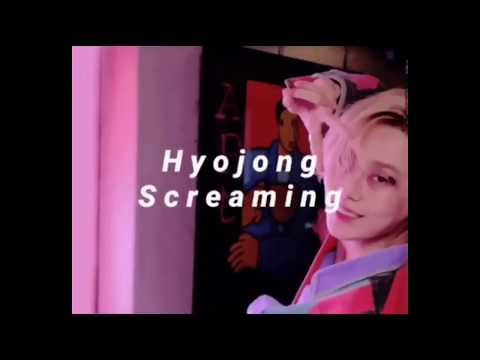 Hyojong Screaming compilation