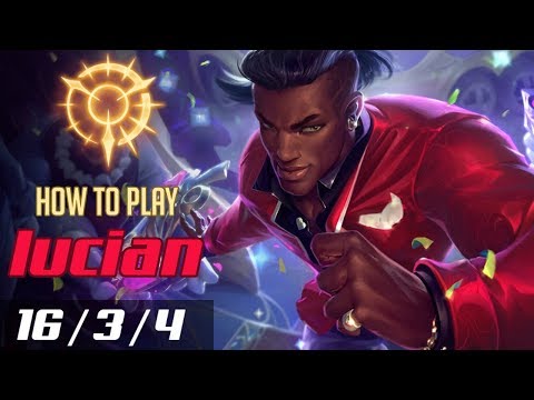 HOW TO PLAY LUCIAN | Best Build & Runes | ADC Guide VS Jinx | League of Legends S9
