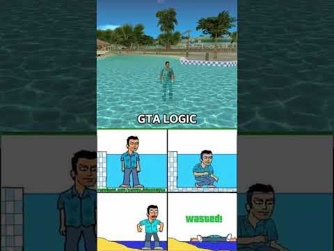 GTA LOGIC 6 #gta #gtavicecity #memes