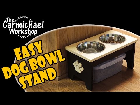 Wooden Dog Bowl Holder : 5 Steps (with Pictures) - Instructables