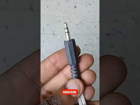 3.5mm audio jack connection