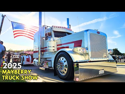 Mayberry Truck Show 2025 - Custom Big Rig Trucks - October 3, 2025 Mt. Airy, NC