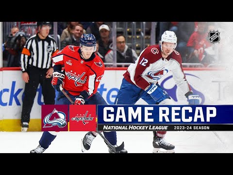 Colorado Avalanche vs Washington Capitals | February 13, 2024 | Game Highlights | NHL Regular Season