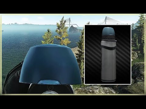 AQUAMARI WATER BOTTLE WITH FILTER DRINKING ANIMATION IN ESCAPE FROM TARKOV EFT - 12.12