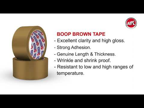Brown BOPP Tape