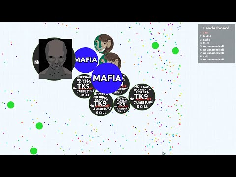 Agario - Tutorial how to destroy teams.