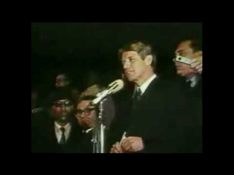 Robert F. Kennedy Announcing the Death of Martin Luther King | Historic Speech