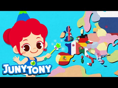 World Capital Song for Kids | Learn Capital Cities of the World | Kindergarten Song | JunyTony