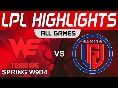 WE vs LGD Highlights ALL GAMES LPL Spring Season 2023 W9D4 Team WE vs LGD Gaming by Onivia