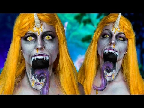Demonic Unicorn Halloween Tutorial Video