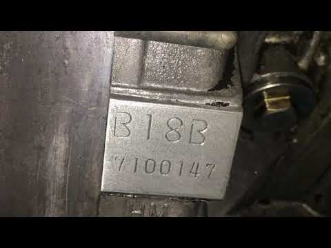 1992-1995 HONDA INTEGRA JDM B18B 1.8L DOHC MOTOR LONG BLOCK: video still