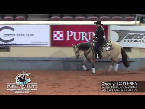 Dunit The Gunner Way ridden by Kelle L Smith - 2013 NRHA Futurity(NP Futurity First Go)