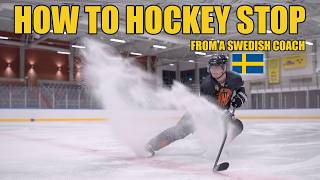How To Hockey Stop Tutorial: Beginner & Elite Tips