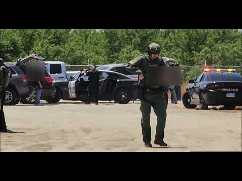 Standoff With Wanted Suspect
