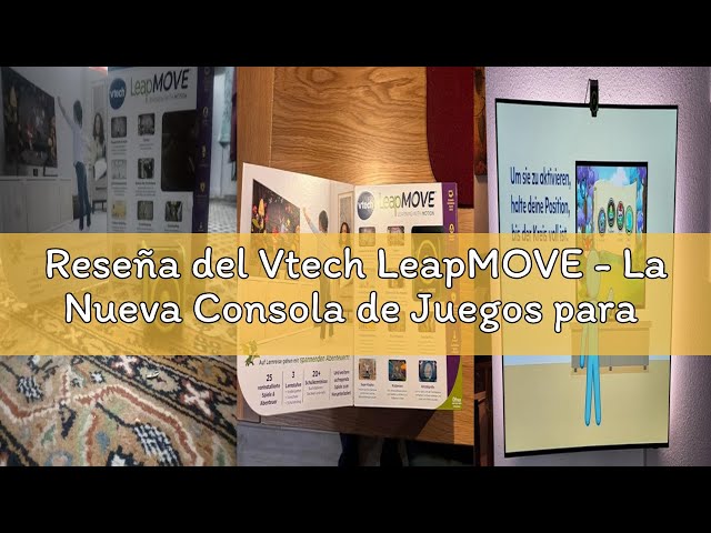 Vídeo relacionado con Vtech LeapMOVE - La Nueva Consola de Juegos para niños de Entre 4 y 12 años