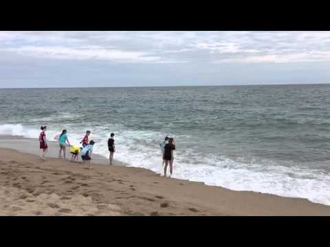 Copa Costa Brava - Erstes Mal im Meer