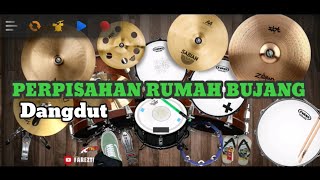 Download lagu PERPISAHAN RUMAH BUJANG ( dangdut ) Real Drum mp3