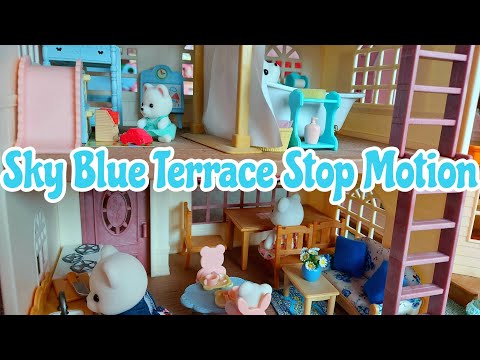 CC SKY BLUE TERRACE GIFT SET--CALICO CRITTERS