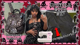 making a backpack from scratch (beginner friendly sewing TUTORIAL)