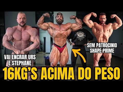 DANGEROUS! MIKE IS 16KG OVERWEIGHT, MUCH HEAVIER THAN RAMON DINO