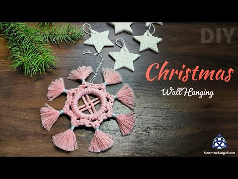 Macrame Angel Tutorial DIY Christmas Ornaments