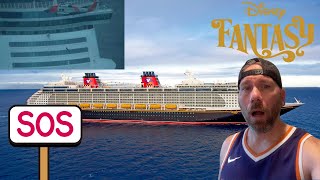 DRAMATIC Coast Guard Rescue on DISNEY FANTASY!