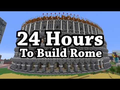 Rome wasn't built in a day: Can we do it in Minecraft?