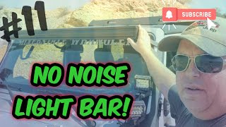 Installing a new Light bar on the Jeep: Jeeping for Beginners
