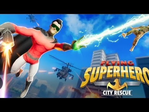 Flying superhero city rescue ep1 android gameplay