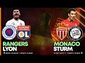 🔴🎥 Match Live/Direct : RANGERS - LYON / MONACO - STURM GRAZ | EUROPA LEAGUE