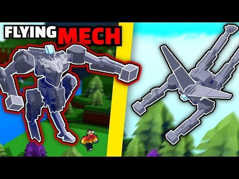 (FLYING MECH) Roblox FUNNY MOMENTS | Build a Boat for Treasure