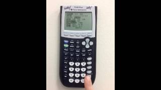How to get your TI 83/84 calculator in DEGREE mode.  VCS