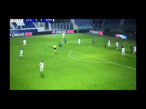 Ferland mendy outside the box goal vs Atalanta Round 16