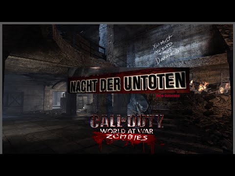 Nacht Der Untoten Cutscene | FIRST CALL OF DUTY ZOMBIES CUTSCENE EVER!