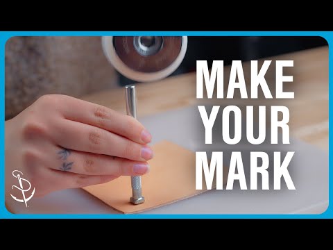 Create Stunning Lettering and Numbers on Leather with Ease! — Sailrite Leather Stamping Tools