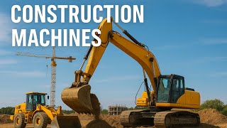 Excavator working | Construction & Machines