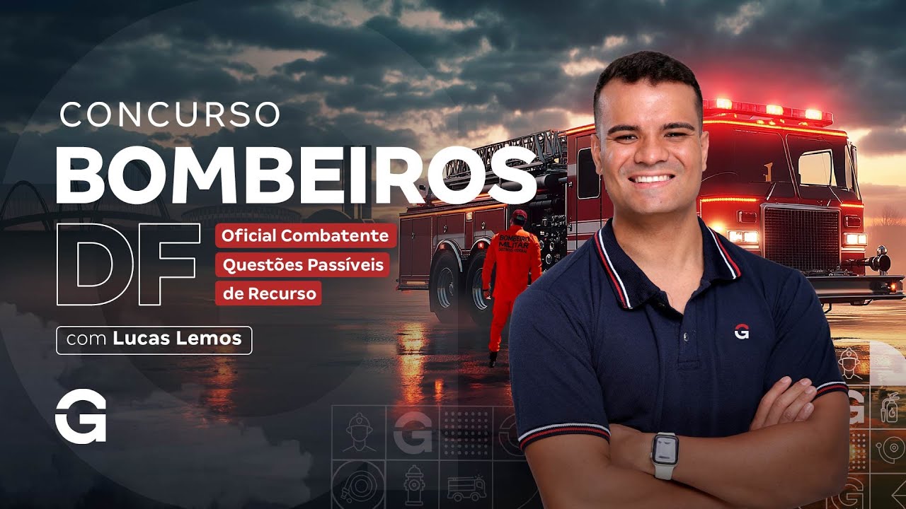Concurso Bombeiros DF Oficial Combatente: Questões Passíveis de Recurso