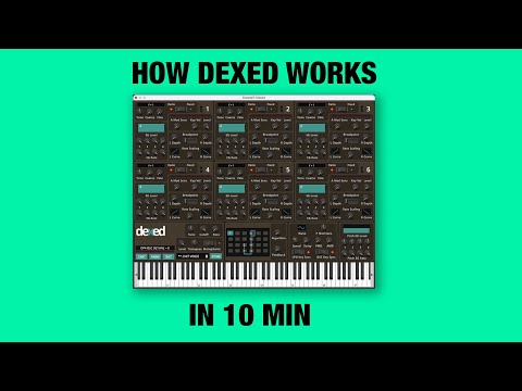 Get started with Dexed, the Free VST FM synths based on the Yamaha DX7