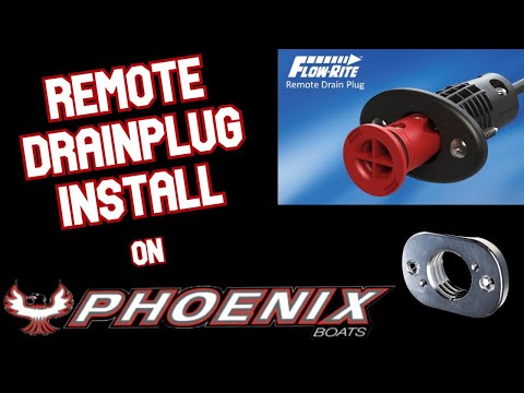 Remote Drain Plug Install | Phoenix Boats