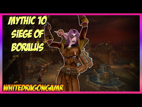 World of Warcraft - Siege of Boralus - Mythic 10 - 8.3 Guardian Druid - Alliance #24