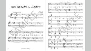 Here We Come A-Caroling - MusicK8.com Singles Reproducible Kit